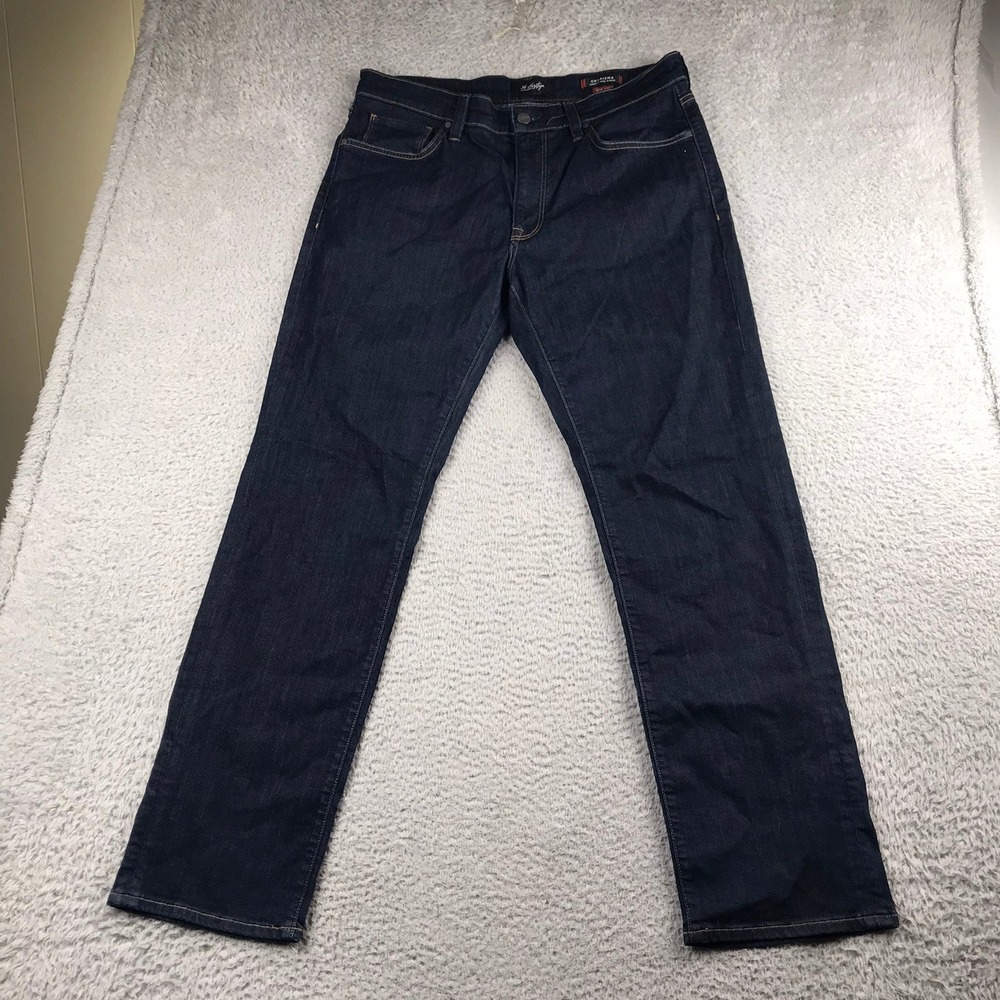 34 Heritage Charisma Jeans Mens 36 (36x31) Blue Dark Wash Comfort Rise Straight